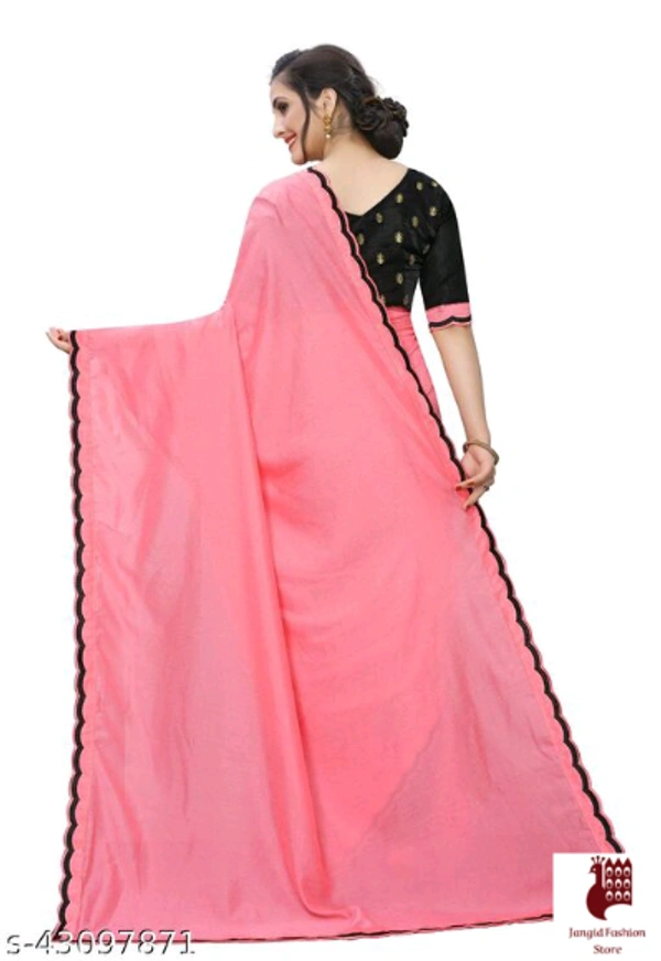 WOMAN SILK Sarees Abhisarika Petite Sarees - Embroidered, 1, PINK, FREE SIZE